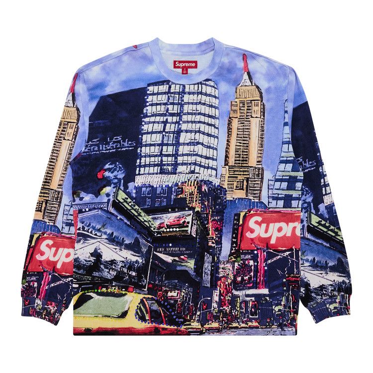 Supreme Skyline Sequin Long-Sleeve Top 'Day'