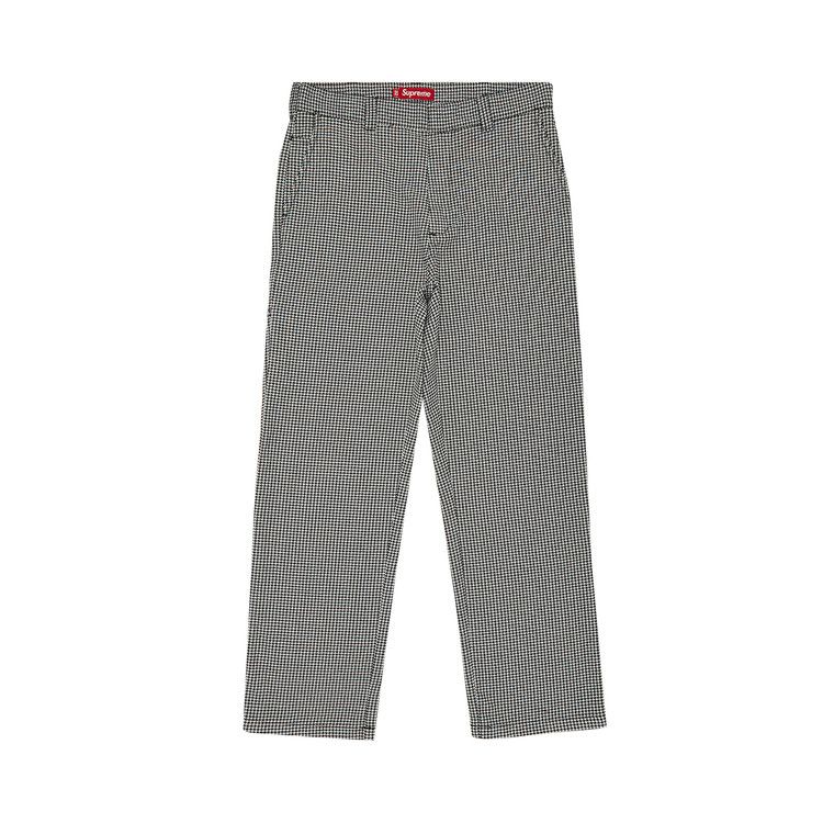 Supreme Work Pant 'White Houndstooth'