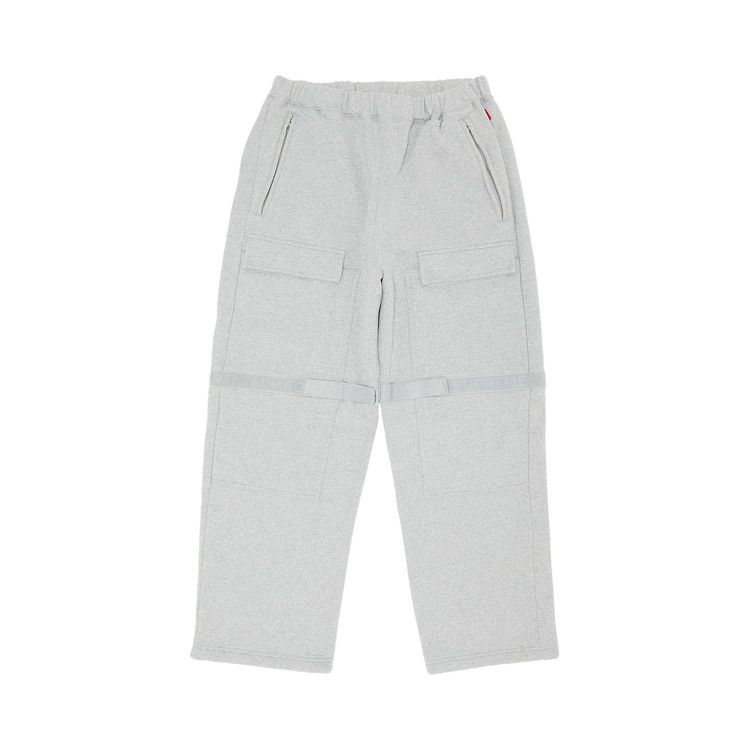 Supreme x Martithé + François Girbaud Shuttle Tape Cargo Sweatpant 'Heather Grey'