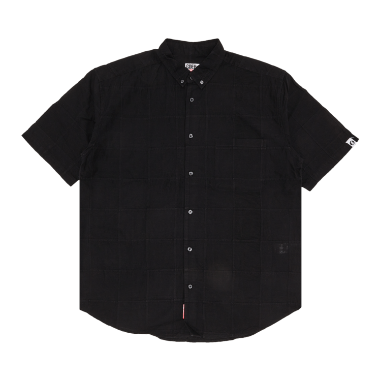 Supreme x Goodenough Patchwork Madras Short-Sleeve Shirt 'Black'