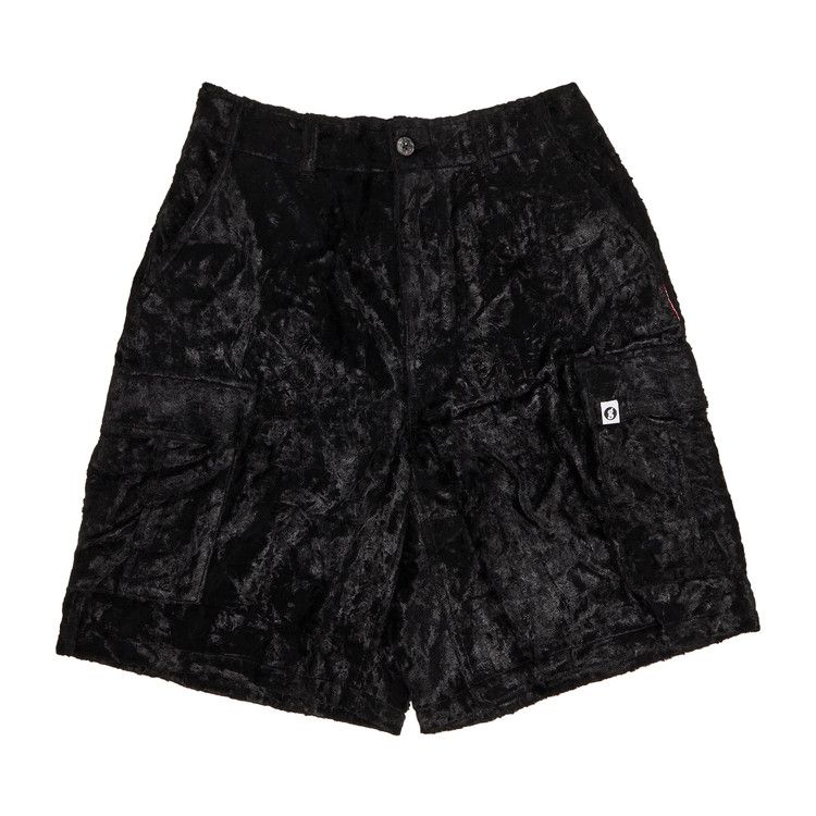Supreme x Goodenough Crushed Rayon Pile Cargo Short 'Black'