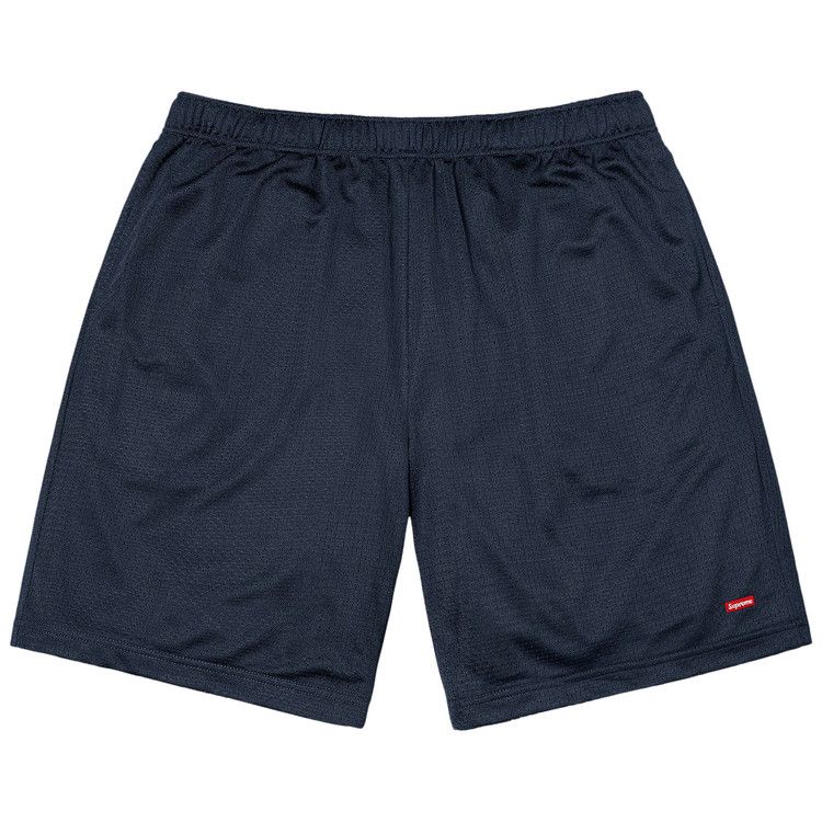 Supreme Small Box Baggy Mesh Short 'Navy'