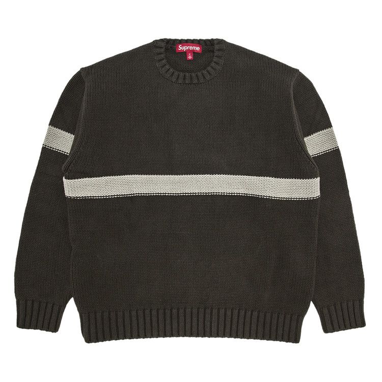 Supreme Tonal Appliqué Sweater 'Brown'