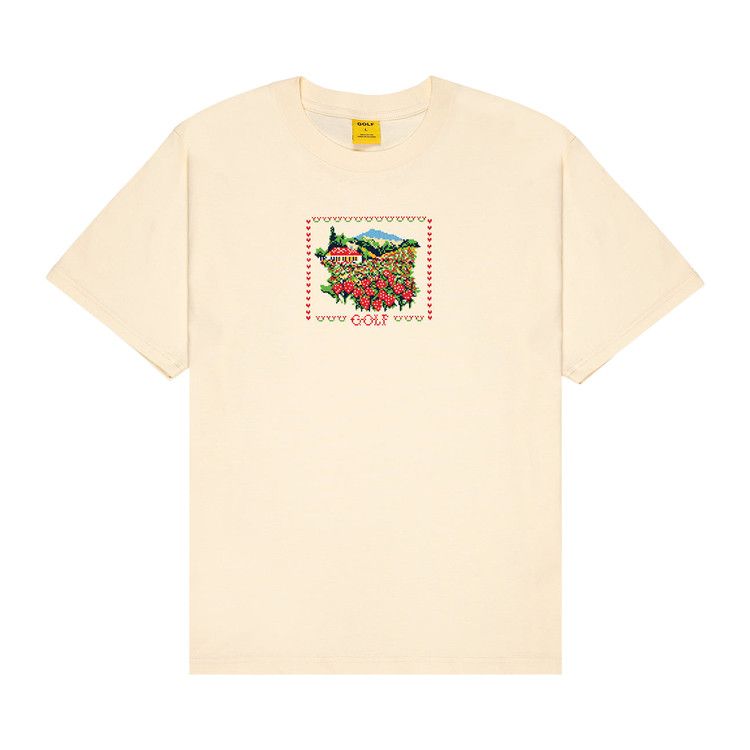 GOLF WANG Needle Point Tee 'Cream'