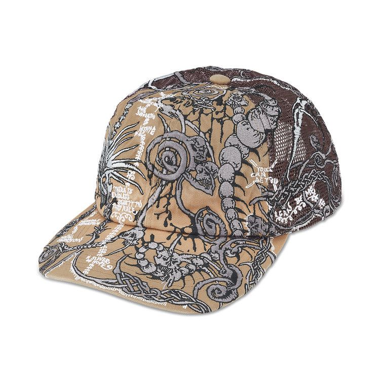 Supreme Wombat Embroidered Mesh Back 6-Panel 'Tan'