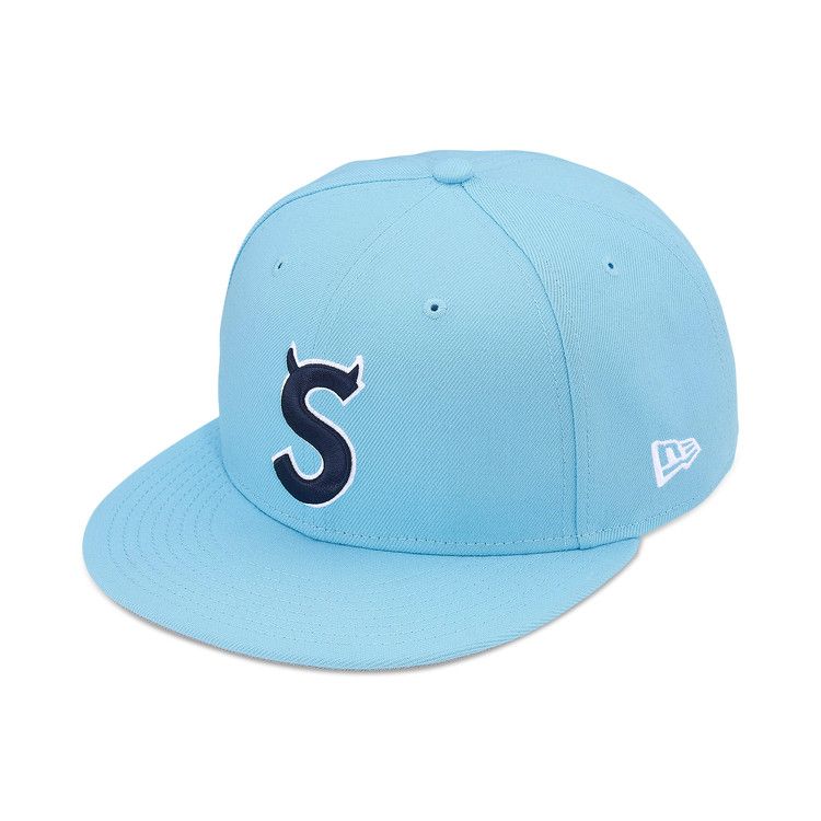 Supreme Devil S Logo New Era 'Light Blue'