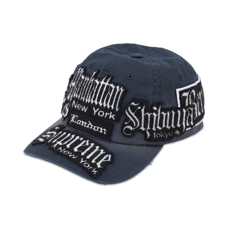 Supreme City Patches 6-Panel 'Navy'