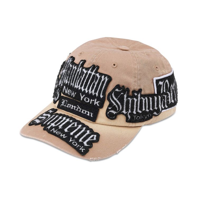 Supreme City Patches 6-Panel 'Tan'