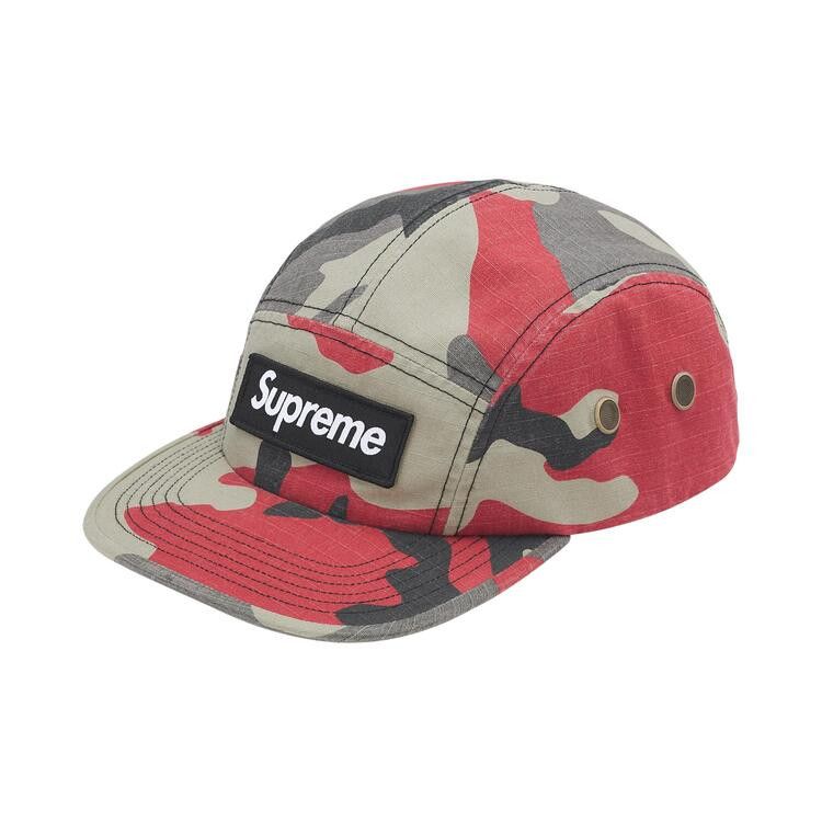 Supreme Military Camp Cap 'Red Camo'