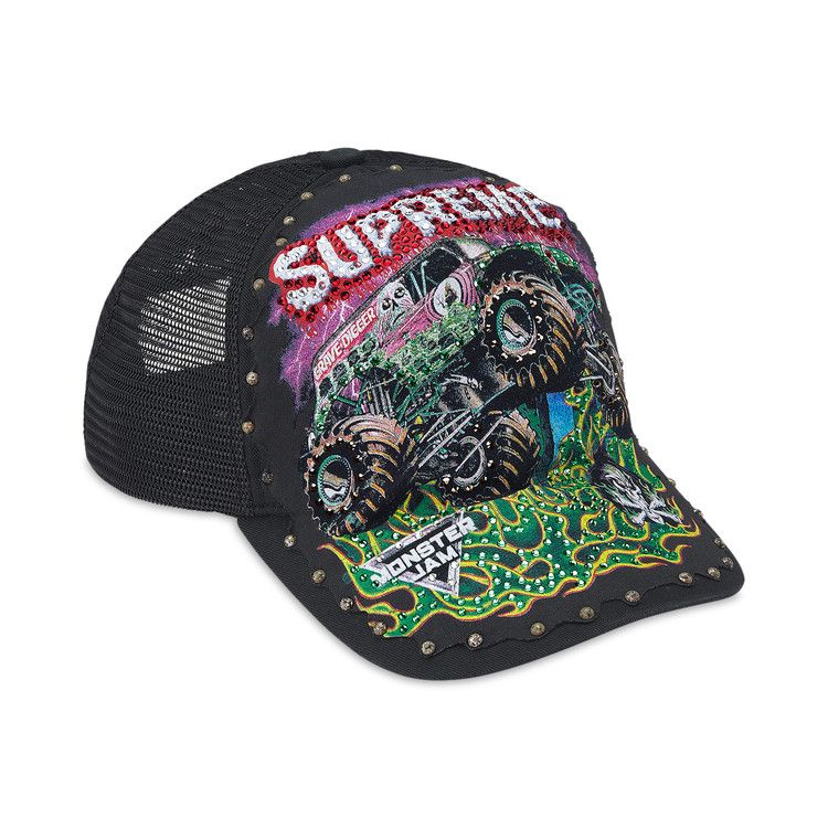 Supreme Monster Jam Grave Digger Mesh Back 5-Panel 'Black'