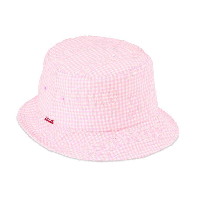 Supreme Monogram Gingham Crusher 'Pink'