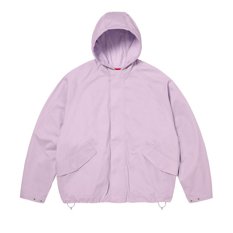 Supreme Hooded Raglan Jacket 'Lilac'