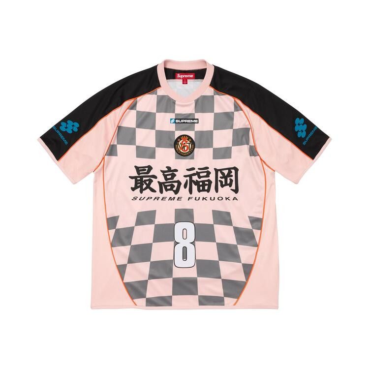 Supreme Checkerboard Jersey 'Pink'