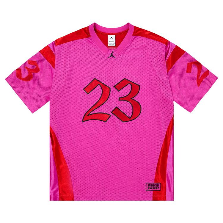 Supreme x Jordan Warm Up Jersey 'Pink'