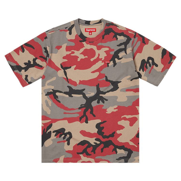 Supreme Small Box Tee 'Red Camo'