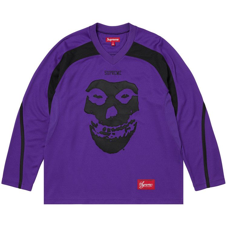 Supreme x The Misfits Hockey Jersey 'Purple'