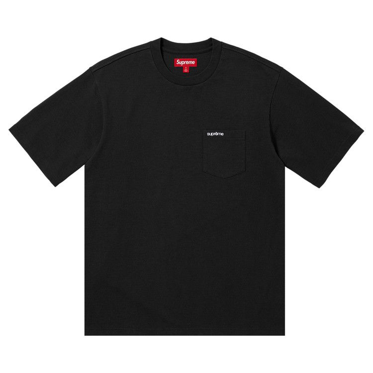 Supreme Short-Sleeve Pocket Tee 'Black'