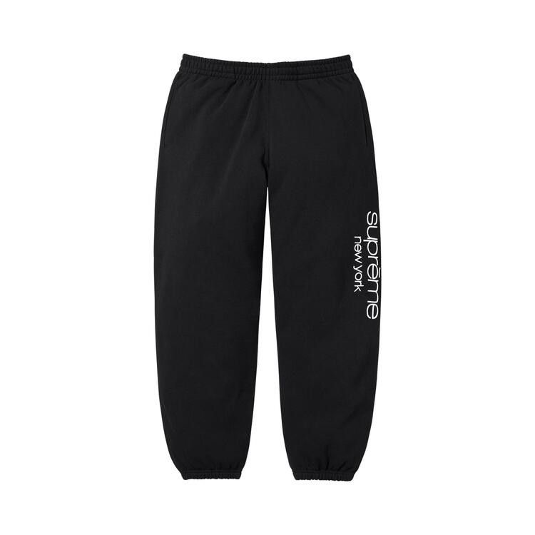 Supreme Classic Logo Sweatpant 'Black'