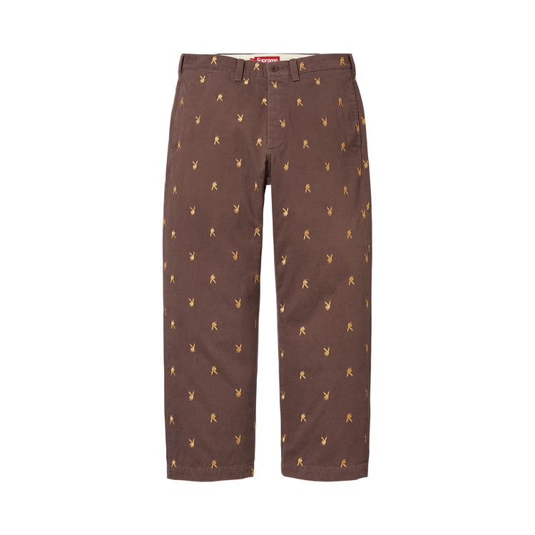 Supreme Chino Pant 'Brown Playboy'
