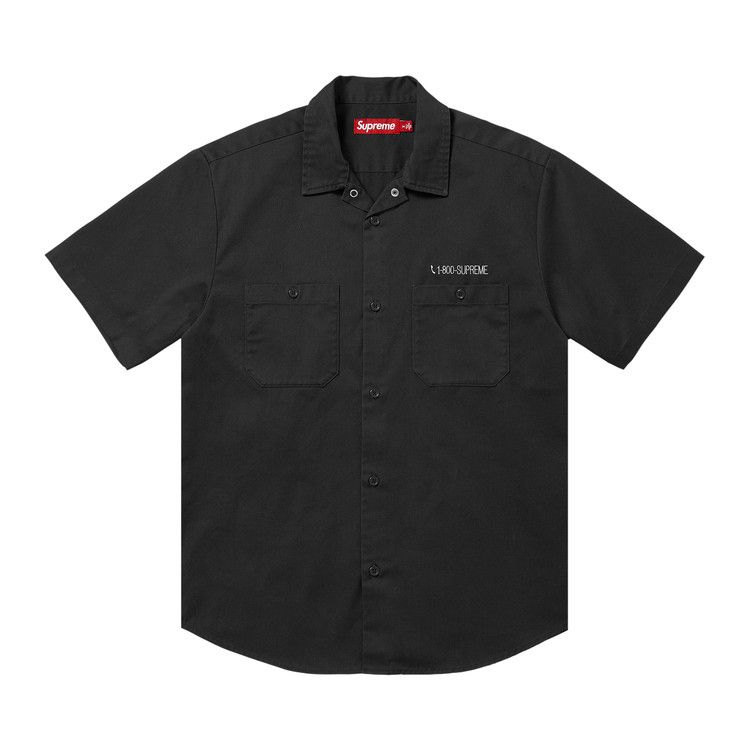 Supreme Aoi Cyborg Short-Sleeve Work Shirt 'Black'