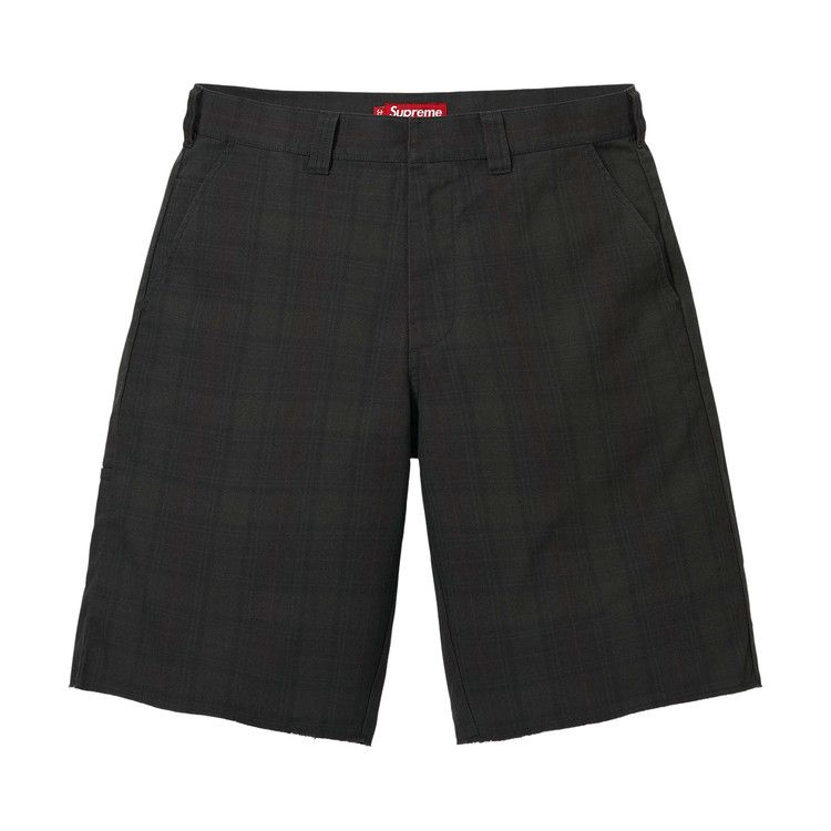 Supreme Work Short 'Black Plaid'