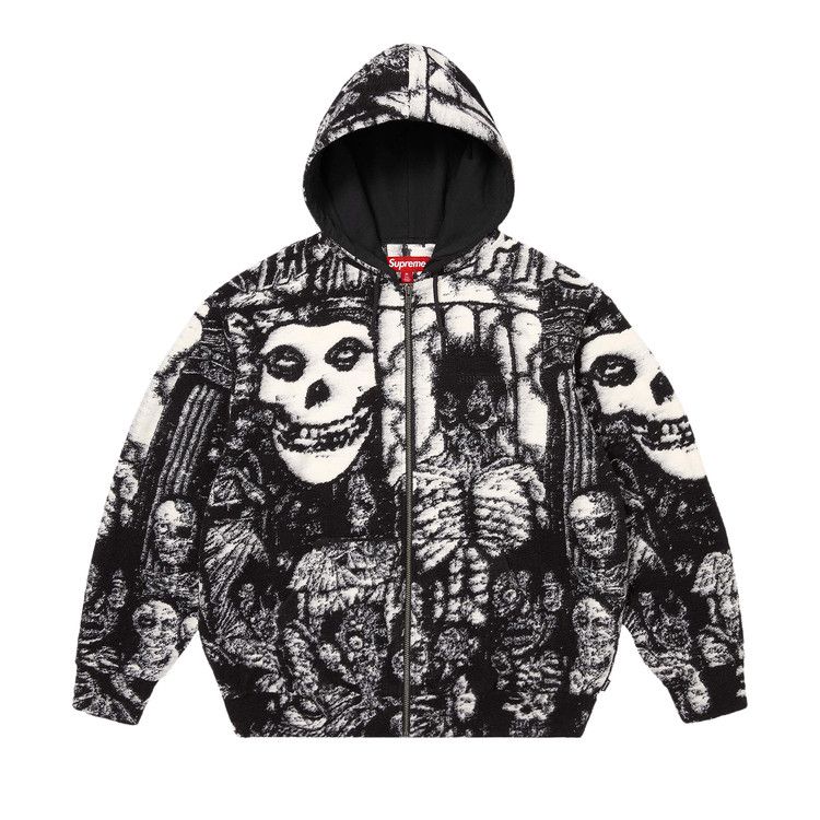 Supreme x The Misfits Zip Up Hooded Sweater 'Black'