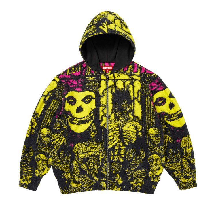 Supreme x The Misfits Zip Up Hooded Sweater 'Multicolor'