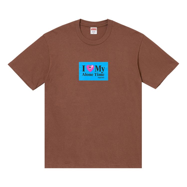 Supreme Alone Time Tee 'Brown'
