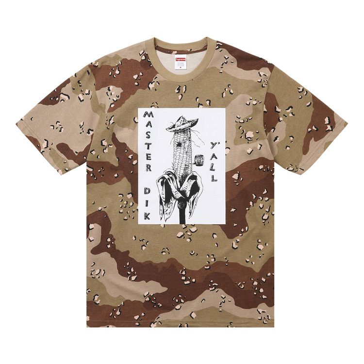 Supreme x Mike Kelley Tee 'Chocolate Chip Camo'