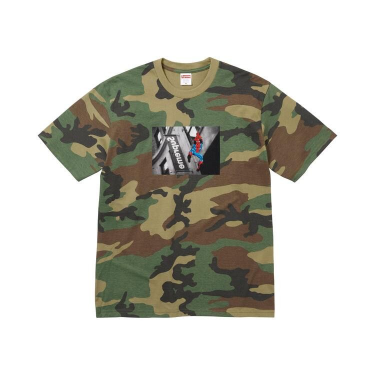Supreme x Spider-Man Tee 'Woodland Camo'