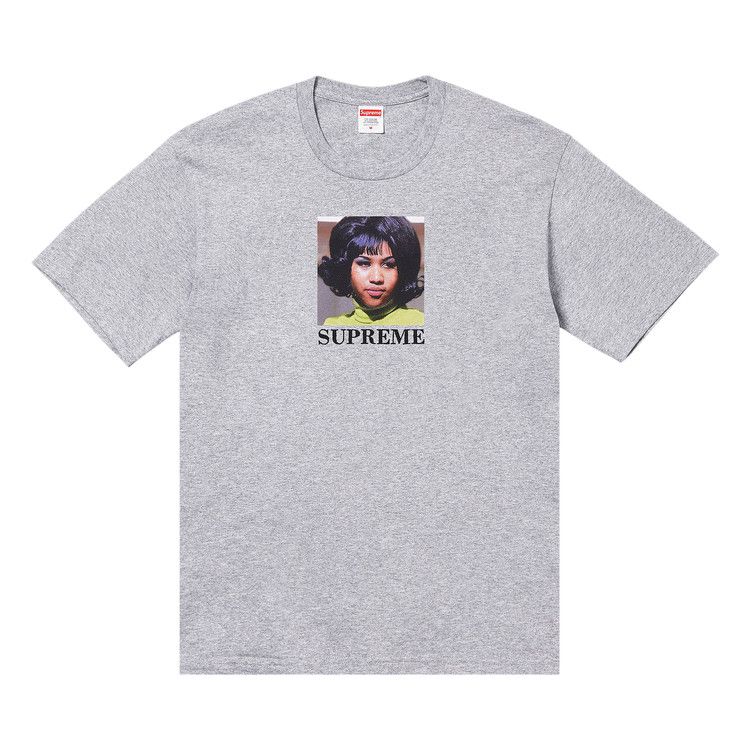 Supreme Aretha Tee 'Heather Grey'
