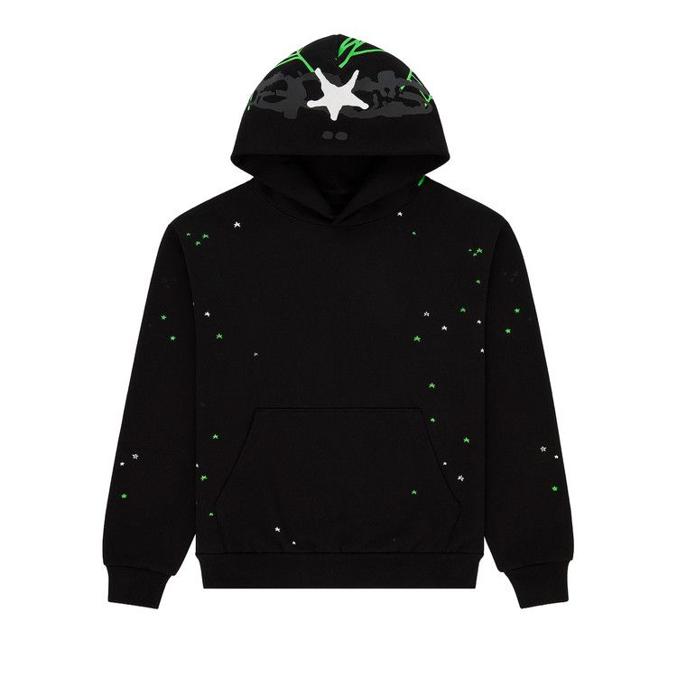 Sp5der Heavy Web Hoodie 'Black'