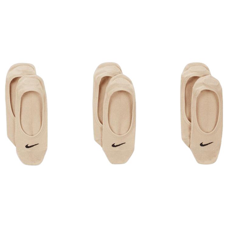 Nike Everyday Lightweight Footie Socks (3 Pairs) 'Net/Black'