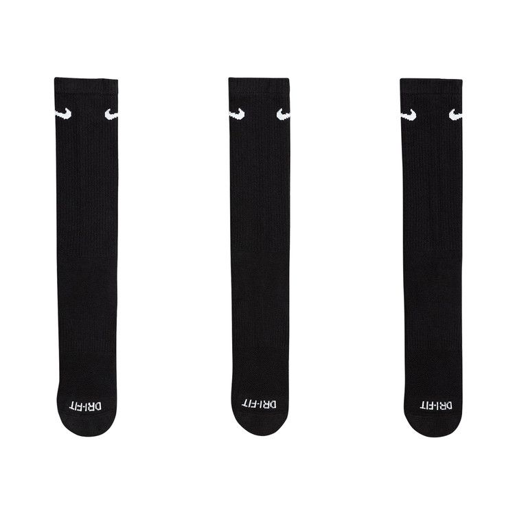 Nike Everyday Plus Cushioned Crew Socks 'Black'