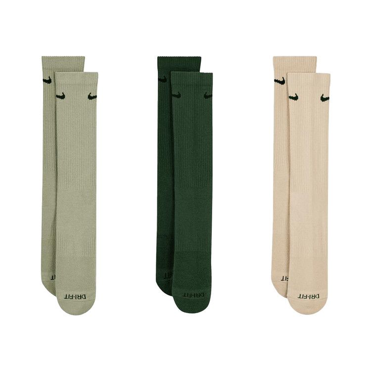 Nike Everyday Plus Cushioned Crew Socks (3 Pairs) 'Multicolor'