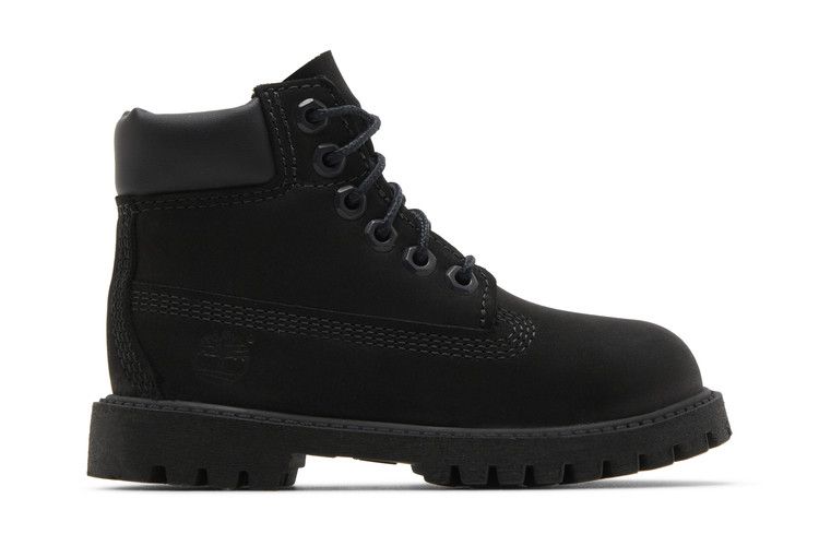 Timberland 6 Inch Premium Boot Toddler 'Triple Black'