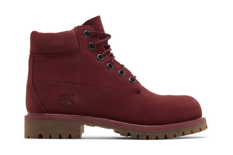 Timberland 6 Inch Premium Little Kids 'Burgundy'