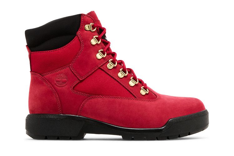 Timberland 6 Inch Field Boot 'Red Black'