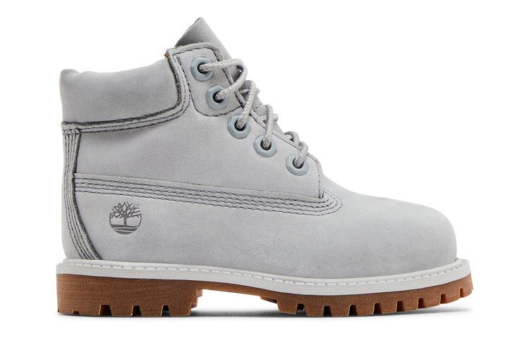 Timberland 6 Inch Premium Boot Toddler 'Light Grey'