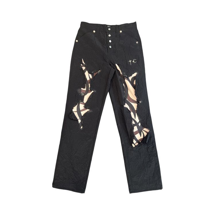 Thug Club Burnt Tribal Camo Pants 'Black'