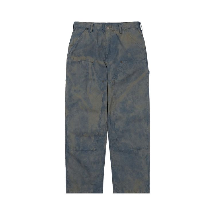 thisisneverthat Bleached Double Knee Pant 'Blue'