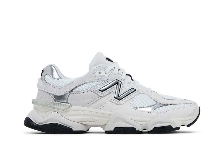 New Balance 9060 'White Black Metallic Silver'