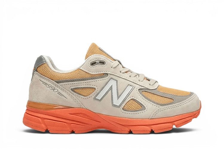 New Balance 990v4 Made in USA 'Moonbeam Tangerine Heat'