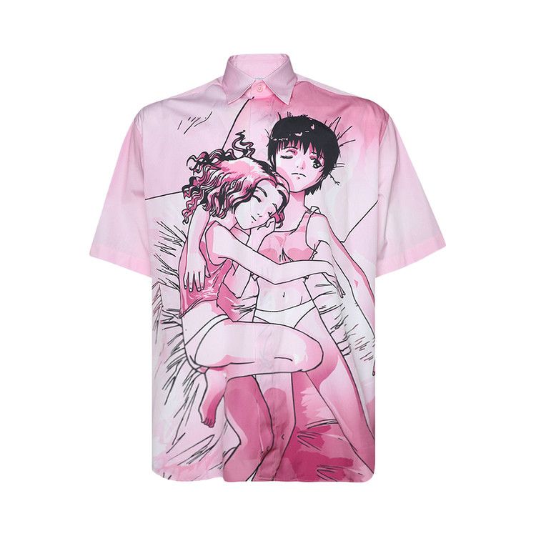 Vetements Anime Short-Sleeved Shirt 'Pink'