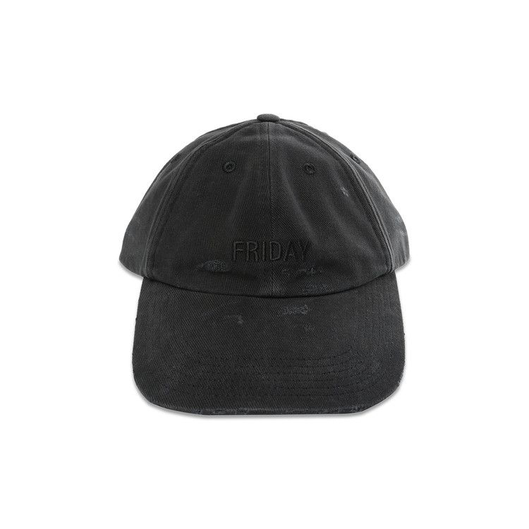 Vetements Friday Distressed Cap 'Black'