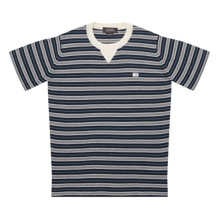 Wales Bonner Song Tee 'Navy/Ivory/Blue'