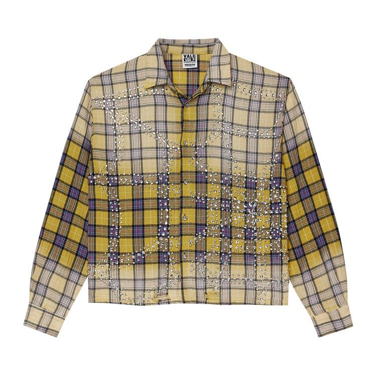 Vale Forever Lemonhead Flannel 'Yellow/Blue'