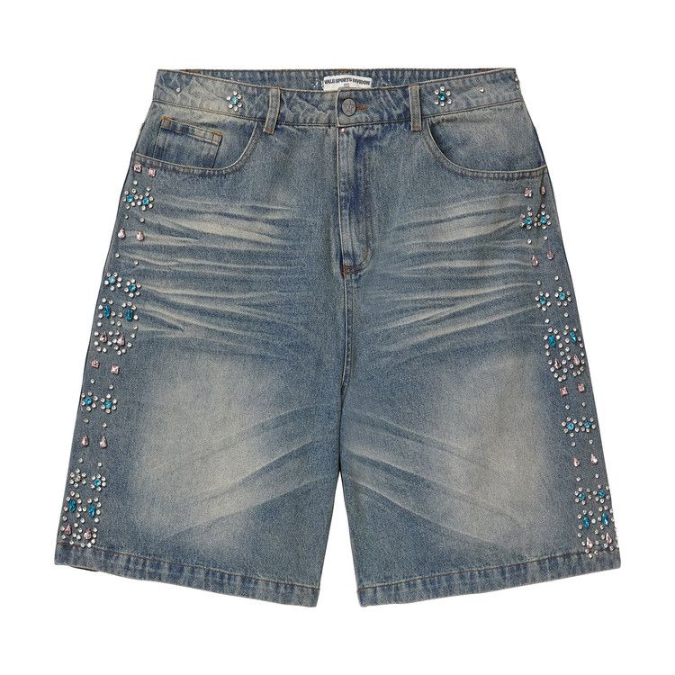 Vale Forever Candy Jorts 'Mid Blue'