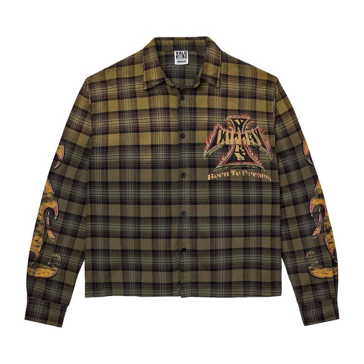Vale Forever Reborn Flannel 'Green'