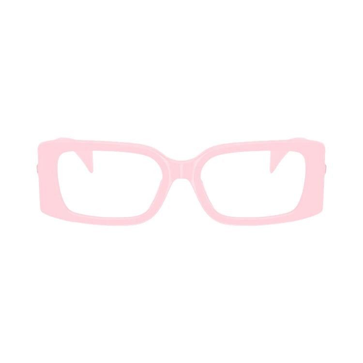 Versace Rectangle Glasses 'Pink'
